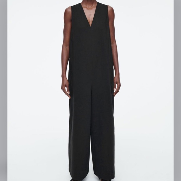 COS Black Sleeveless Jumpsuit - Picture 3 of 7